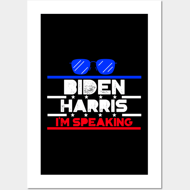 Apparel Biden President Harris Vice President Wall Art by marko.vucilovski@gmail.com